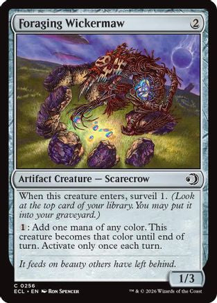 Foraging Wickermaw (ECL-256) (Foil)