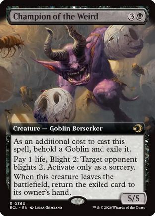 Champion of the Weird (Extended Art) (ECL-360)