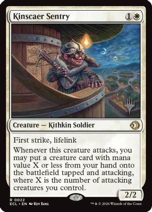 Kinscaer Sentry (PPECL-022) (Foil)