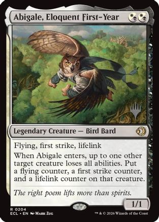 Abigale, Eloquent First-Year (PPECL-204) (Foil)