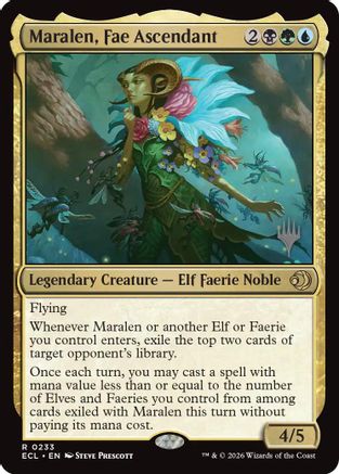 Maralen, Fae Ascendant (PPECL-233) (Foil)