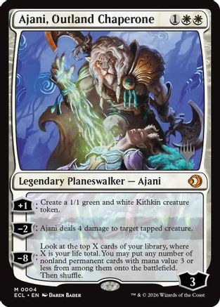 Ajani, Outland Chaperone (PPECL-004)