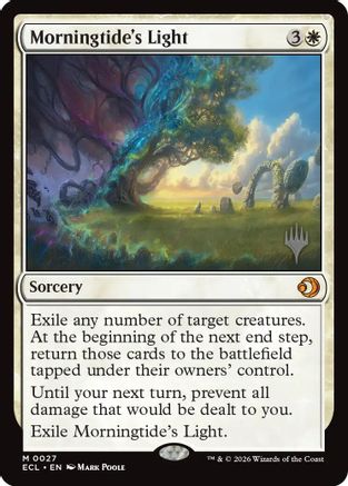Morningtide's Light (PPECL-027) (Foil)