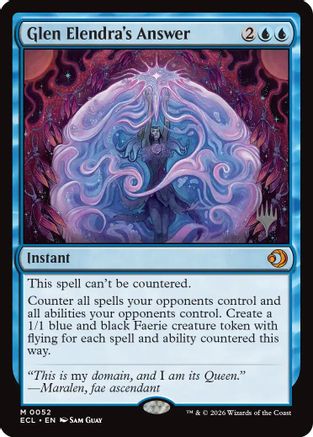 Glen Elendra's Answer (PPECL-052) (Foil)