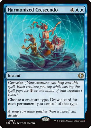 Harmonized Crescendo (PPECL-054) (Foil)