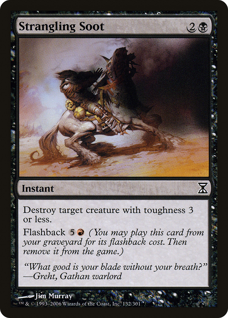 Strangling Soot (TSP-132) (Foil)
