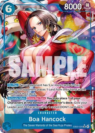 Boa Hancock (Alternate Art) (EB03-026) (Foil)