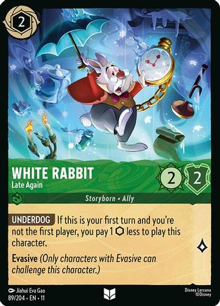 White Rabbit - Late Again (11-089) (Cold Foil)