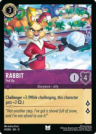 Rabbit - Fed Up (11-041)