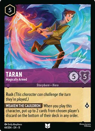 Taran - Magically Armed (11-044) (Cold Foil)