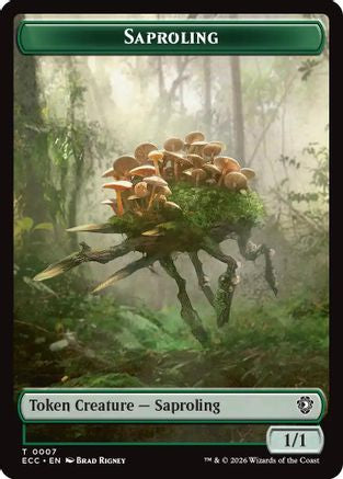 Saproling // The Monarch Double-Sided Token (ECC-7 // 12)