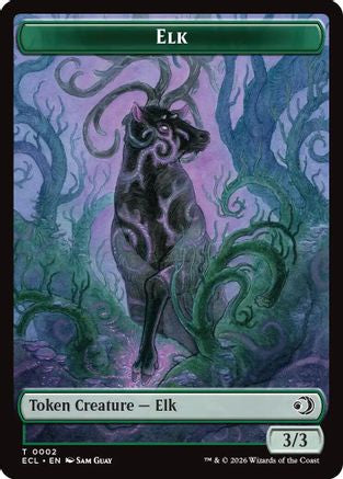 Elk // Mutavault Double-Sided Token (ECL-2 // 11)