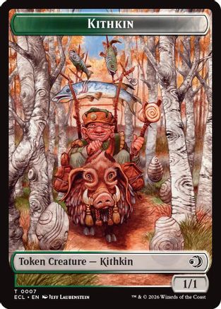 Kithkin // Treasure Double-Sided Token (ECL-7 // 10)