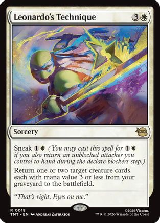 Leonardo's Technique (TMT-018) (Foil)