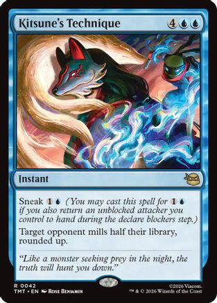 Kitsune's Technique (TMT-042) (Foil)