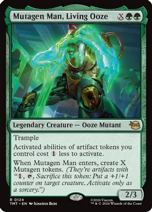 Mutagen Man, Living Ooze (TMT-124) (Foil)