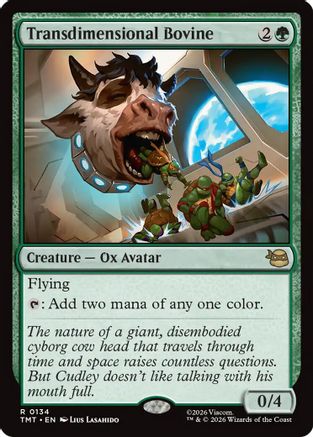 Transdimensional Bovine (TMT-134) (Foil)