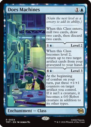 Does Machines (TMT-034) (Foil)
