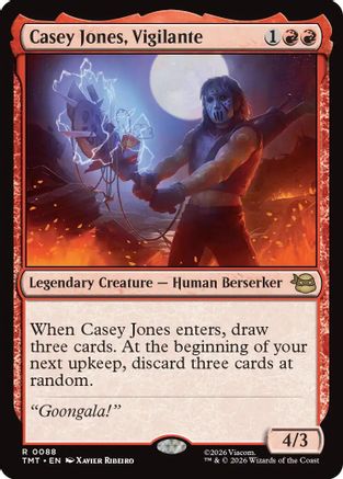 Casey Jones, Vigilante (TMT-088) (Foil)