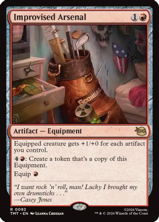 Improvised Arsenal (TMT-092) (Foil)