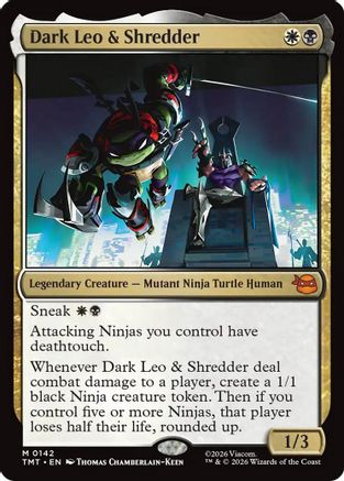 Dark Leo & Shredder (TMT-142)