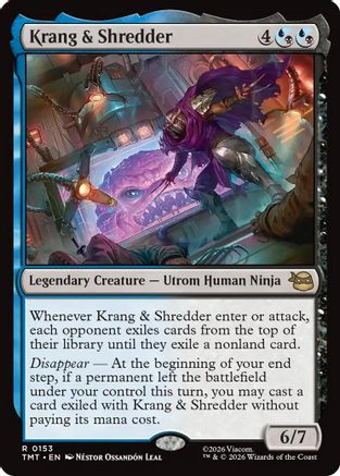 Krang & Shredder (TMT-153) (Foil)