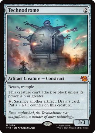 Technodrome (TMT-179) (Foil)