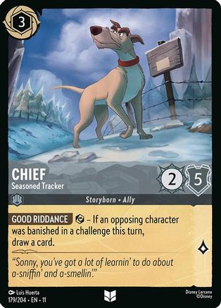 Chief - Seasoned Tracker (11-179) (Cold Foil)