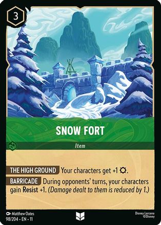 Snow Fort (11-098)