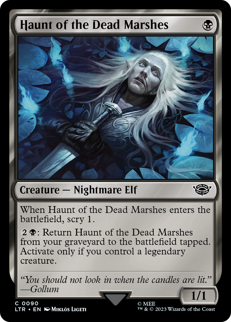 Haunt of the Dead Marshes (LTR-090) (Foil)