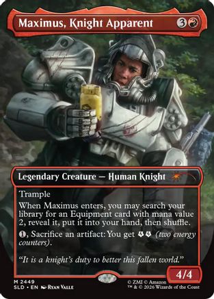 Maximus, Knight Apparent (SLD-2449)