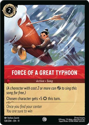 Force of a Great Typhoon (11-128)