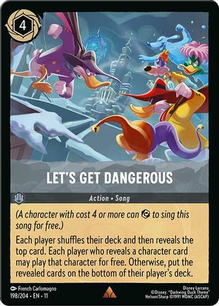 Let's Get Dangerous (11-198) (Cold Foil)