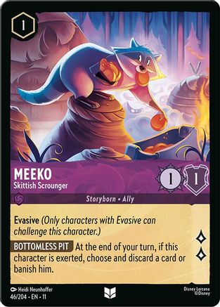 Meeko - Skittish Scrounger (11-046) (Cold Foil)