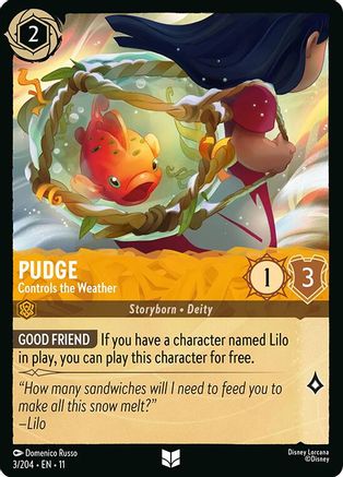 Pudge - Controls the Weather (11-003)