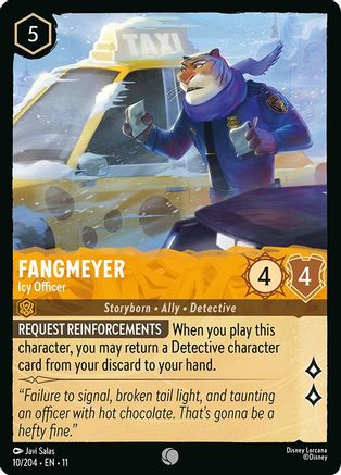 Fangmeyer - Icy Officer (11-010) (Cold Foil)