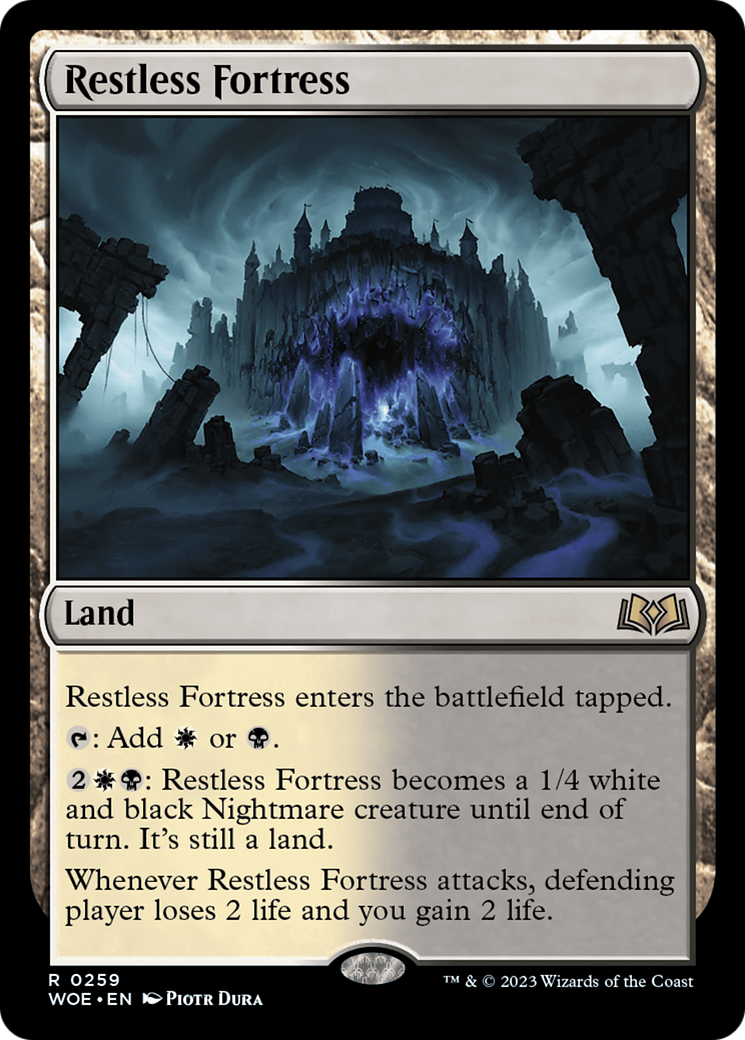 Restless Fortress (WOE-259) (Foil)