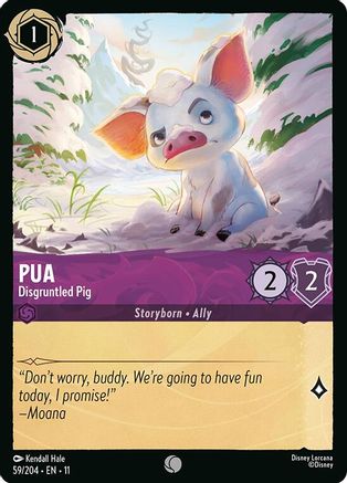 Pua - Disgruntled Pig (11-059)