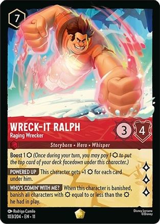Wreck-It Ralph - Raging Wrecker (11-103)