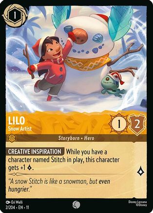 Lilo - Snow Artist (11-002)