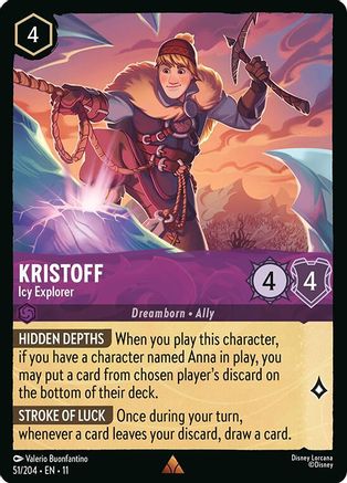 Kristoff - Icy Explorer (11-051) (Cold Foil)
