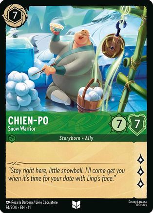 Chien-Po  - Snow Warrior (11-074)
