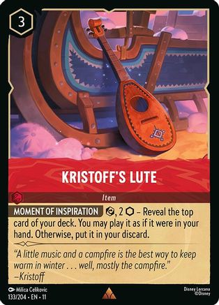 Kristoff's Lute (11-133) (Cold Foil)