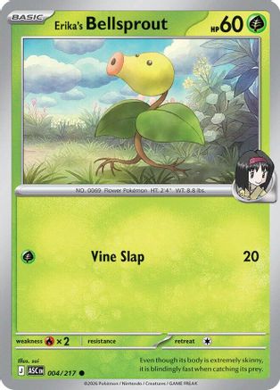 Erika's Bellsprout (ASC-004) (Reverse Holofoil)