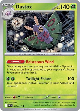 Dustox (ASC-015) (Reverse Holofoil)