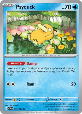 Psyduck (ASC-039) (Reverse Holofoil)