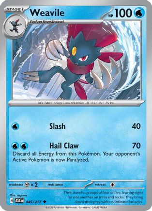 Weavile (ASC-045)