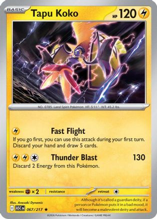 Tapu Koko (ASC-067) (Holofoil)