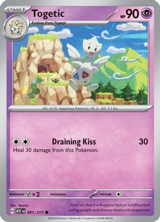 Togetic (ASC-081) (Reverse Holofoil)
