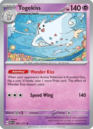 Togekiss (ASC-082) (Reverse Holofoil)